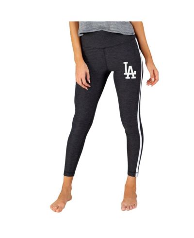 Concepts Sport Женские трикотажные леггинсы Los Angeles Dodgers, Charcoal/White