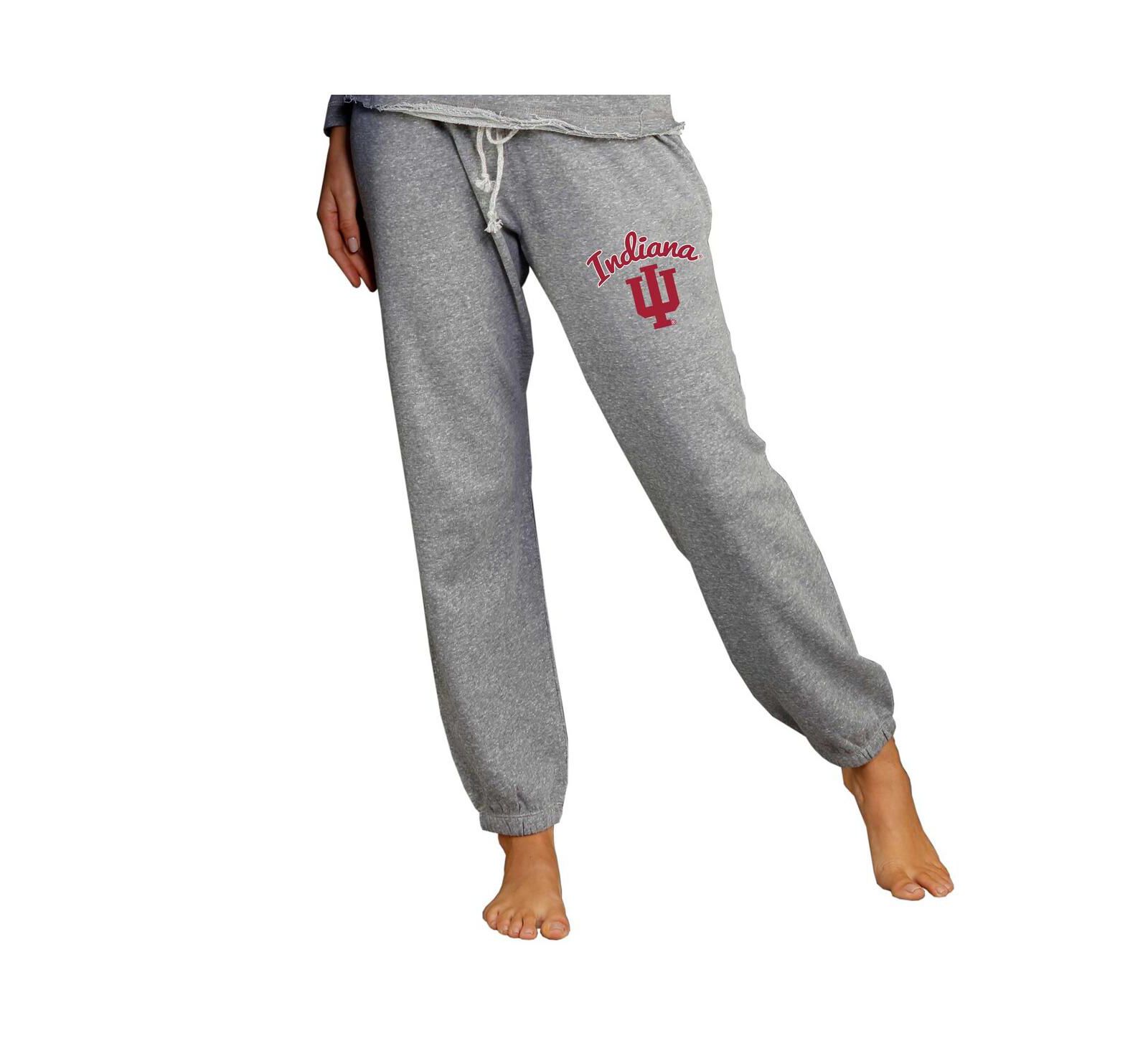 Concepts Sport Women's Gray Indiana Hoosiers Mainstream Knit Jogger Pants