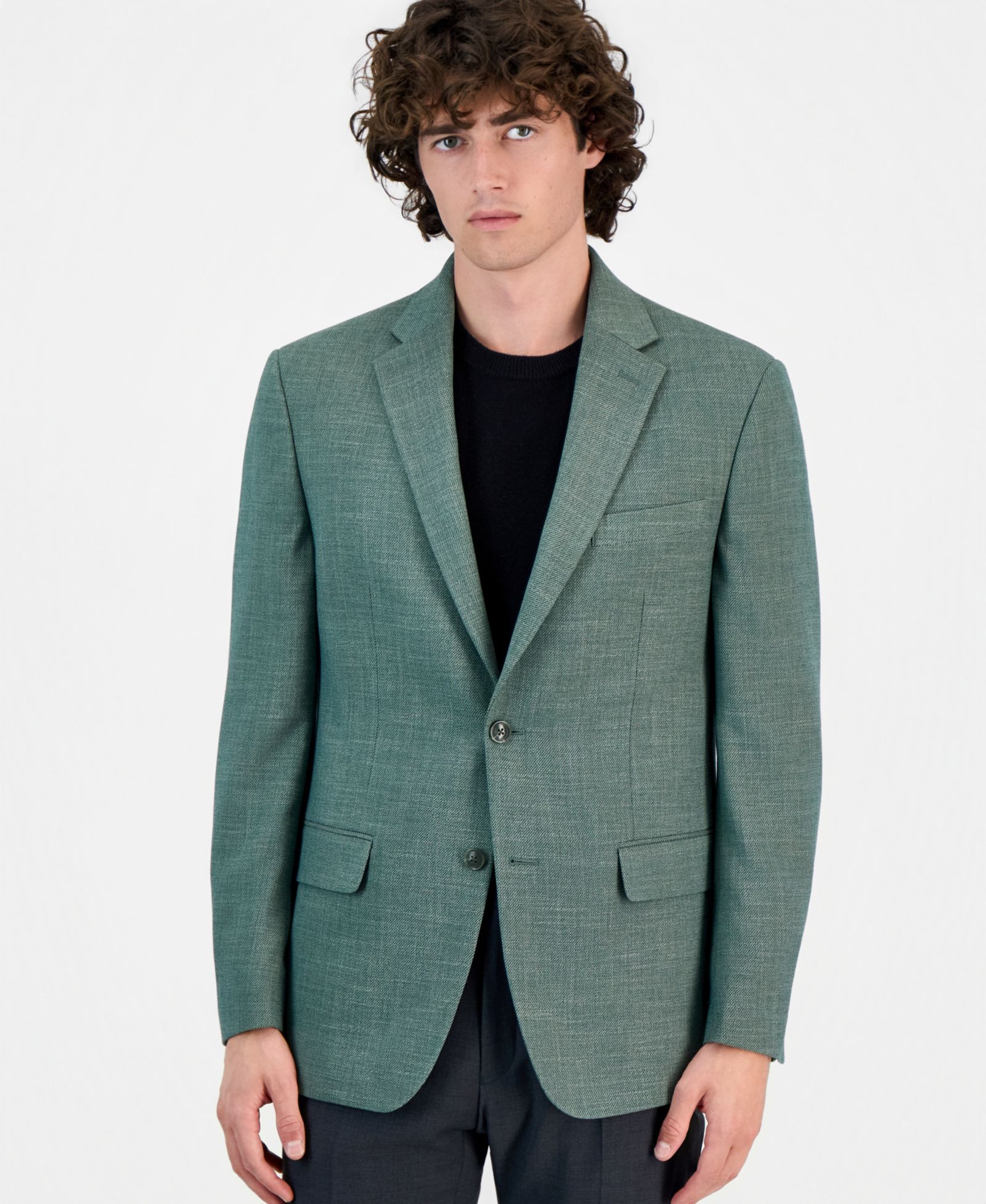 Tommy Hilfiger Men's Modern-Fit Solid Sport Coat