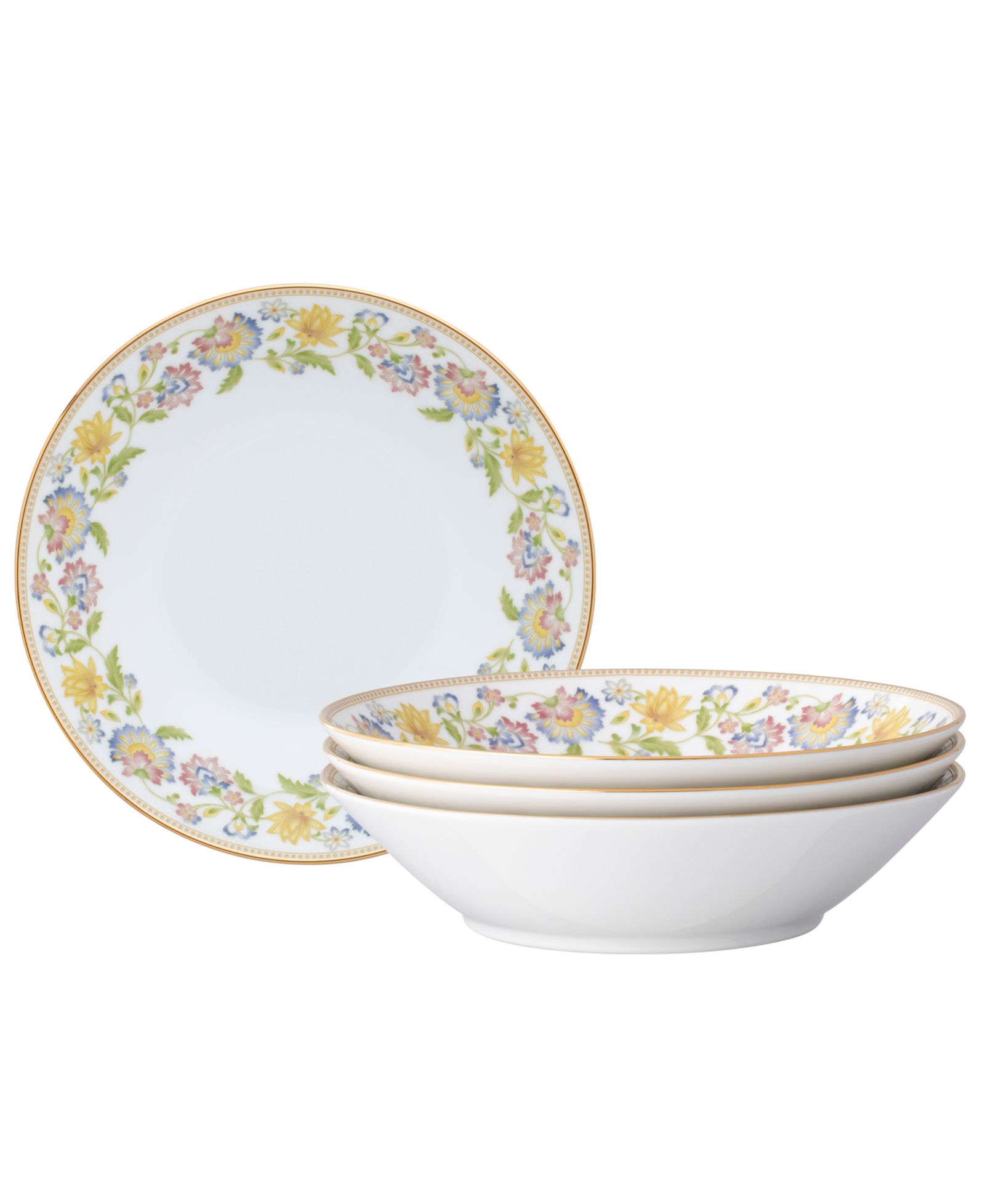Noritake набор из 4 суповых мисок Tusker Garden, 12 oz.