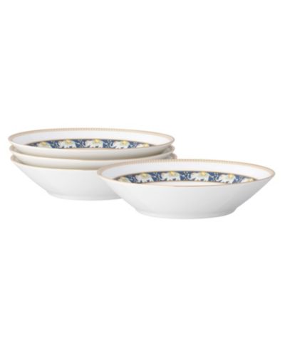 Noritake Tusker Garden Set of 4 Fruit Bowls, 4 oz.