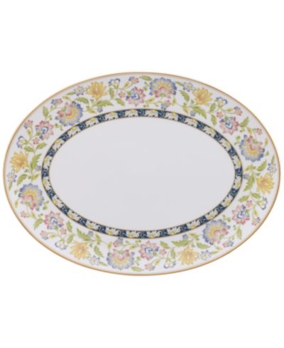 Noritake Tusker Garden Oval Platter, 14"