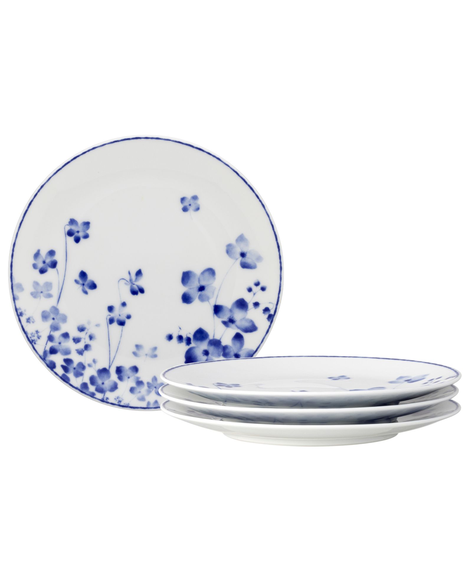 Noritake набор из 4 тарелок для закусок Bloomington Road