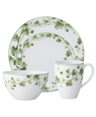 Noritake Ivy Whisper 4 Pc. Place Setting, Service For 1