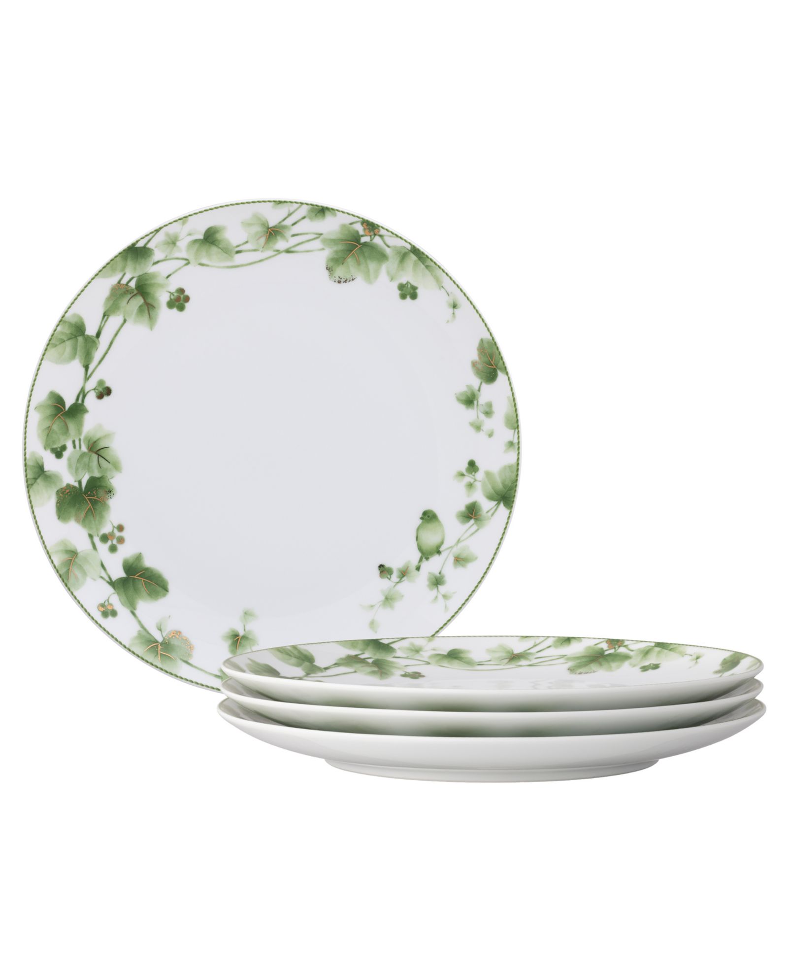 Noritake тарелки обеденные Ivy Whisper, набор из 4 шт