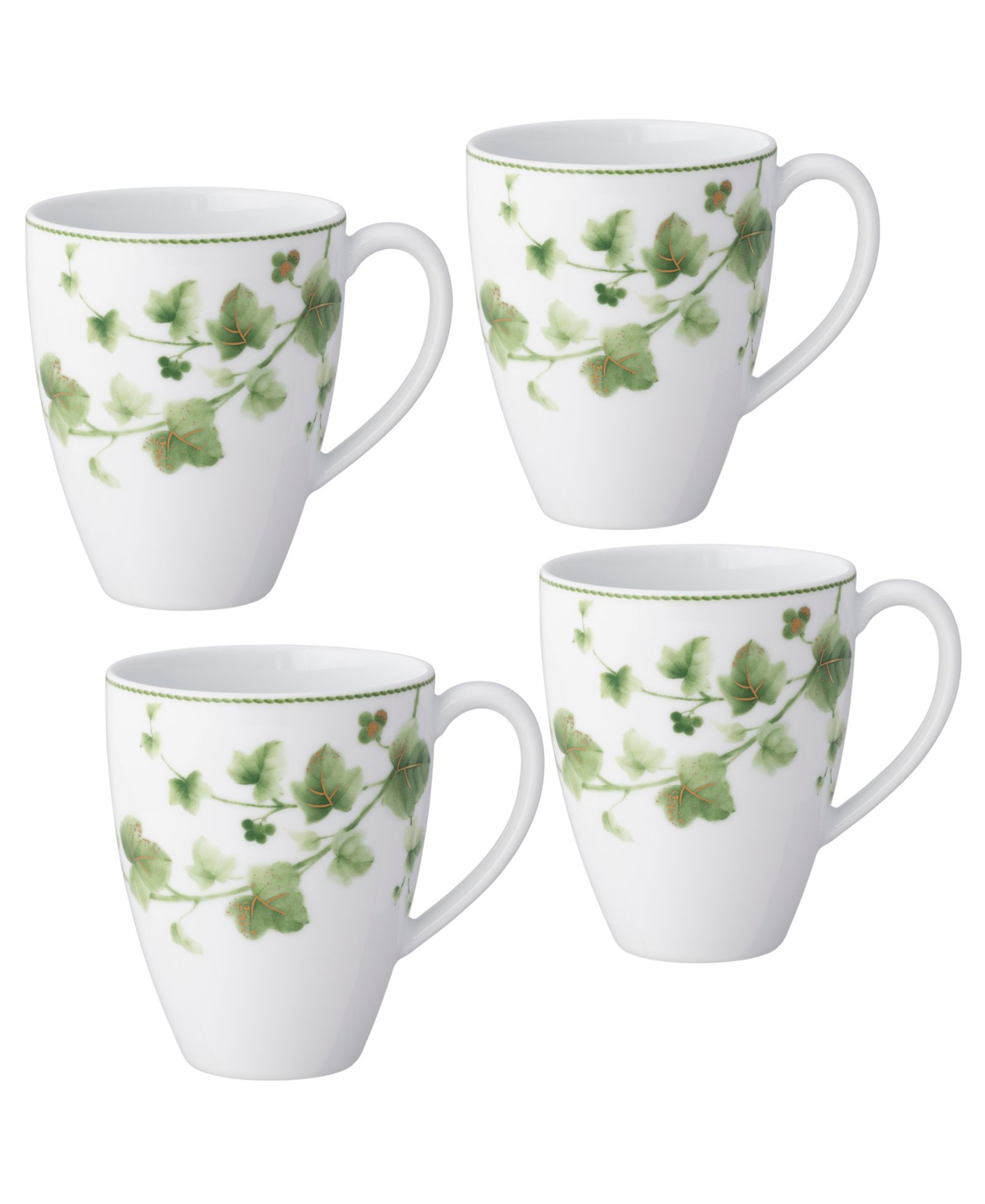 Noritake Набор из 4 кружек Ivy Whisper, 16 oz.