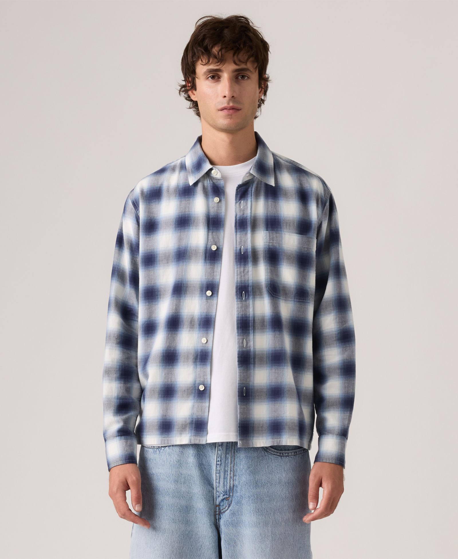 Levi's Men's Duboce Boxy Regular-Fit Overshirt