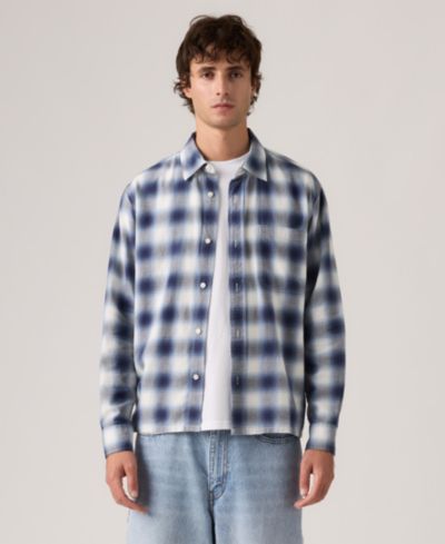 Levi's Men's Duboce Boxy Regular-Fit Overshirt