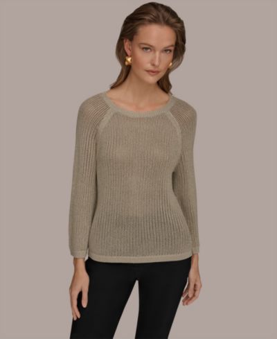 Женский джемпер Donna Karan New York с круглым вырезом