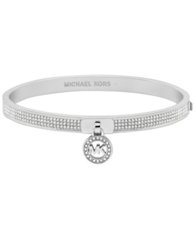 Michael Kors Pavé Logo Bangle Bracelet