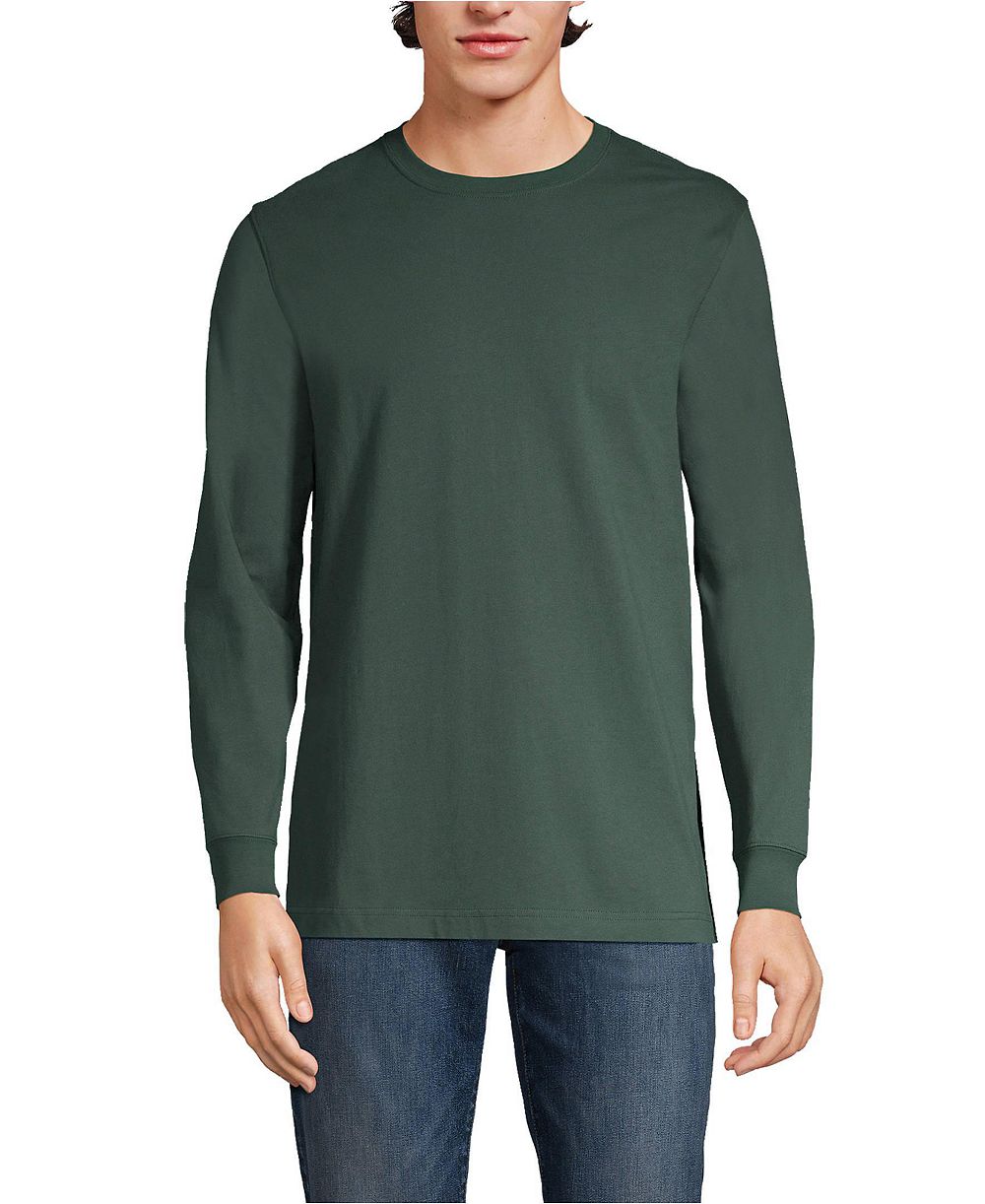Lands' End Men's Super-T Long Sleeve T-Shirt