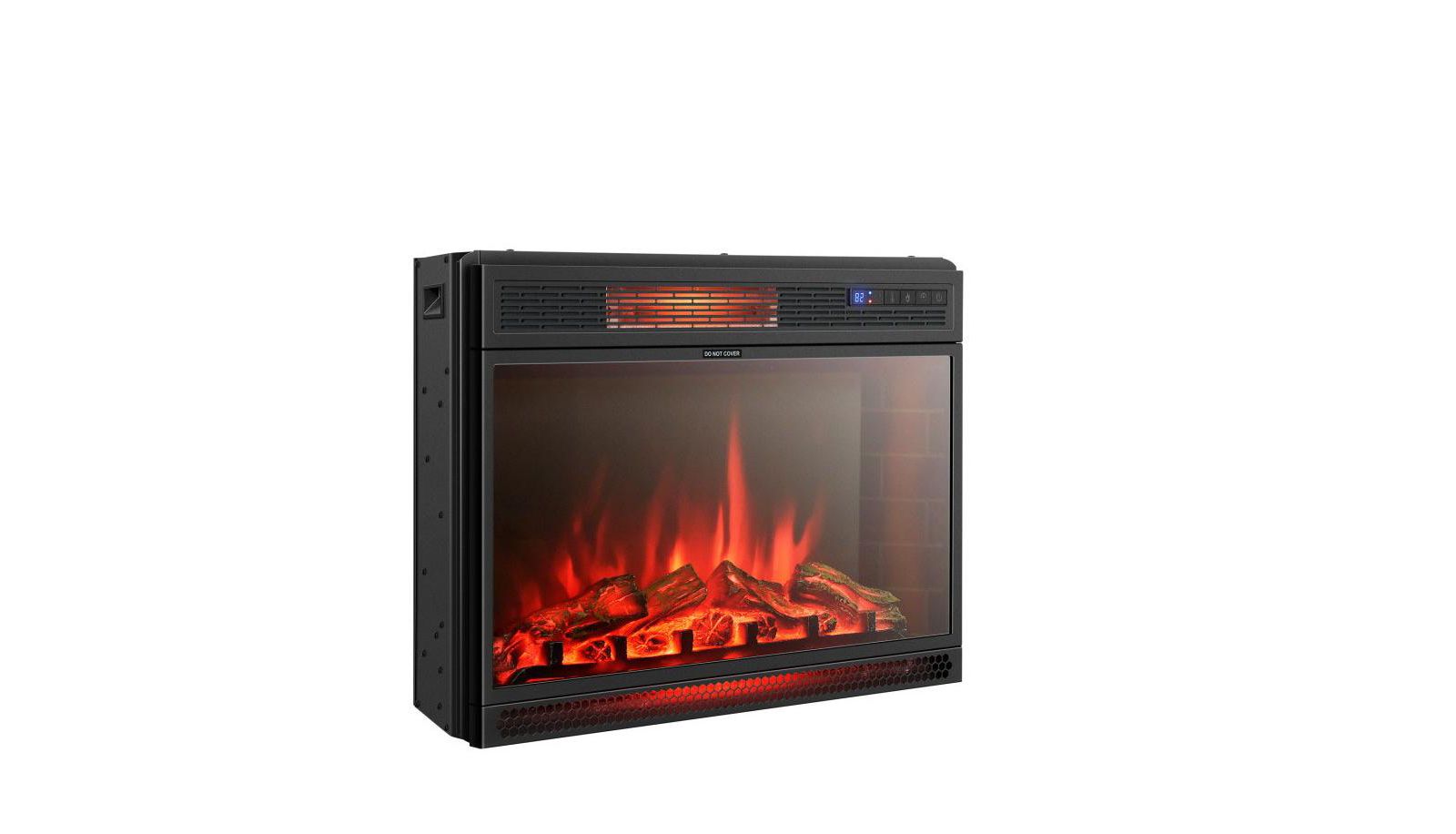 Sugift 28 Inch Electric Freestanding and Recessed Fireplace with Remote