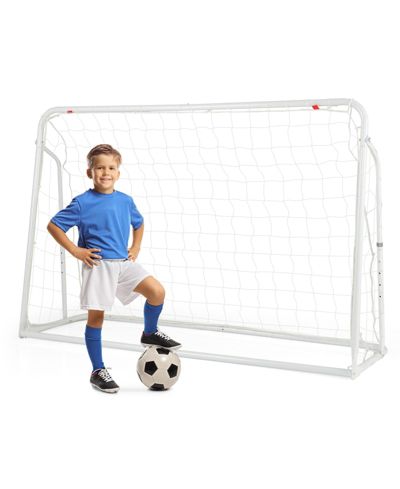 Детский футбольный тренажер-сет GIVIMO 2-in-1 Soccer Rebounder and Soccer Goal с регулируемой высотой
