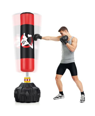 SUGIFT Боксерская груша 70 Inch Freestanding Punching Bag с амортизаторами