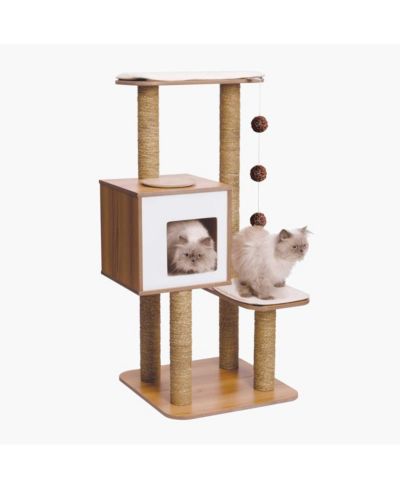 Мебель для кошек Catit Vesper Cat Furniture V-High Base, Walnut