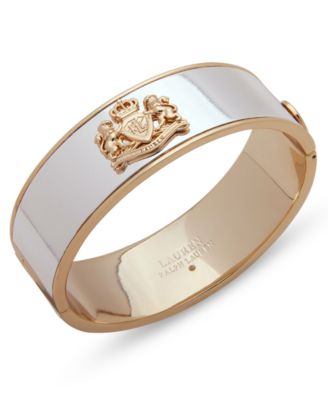 Браслет-бэнгл Lauren Ralph Lauren Two-Tone Crest