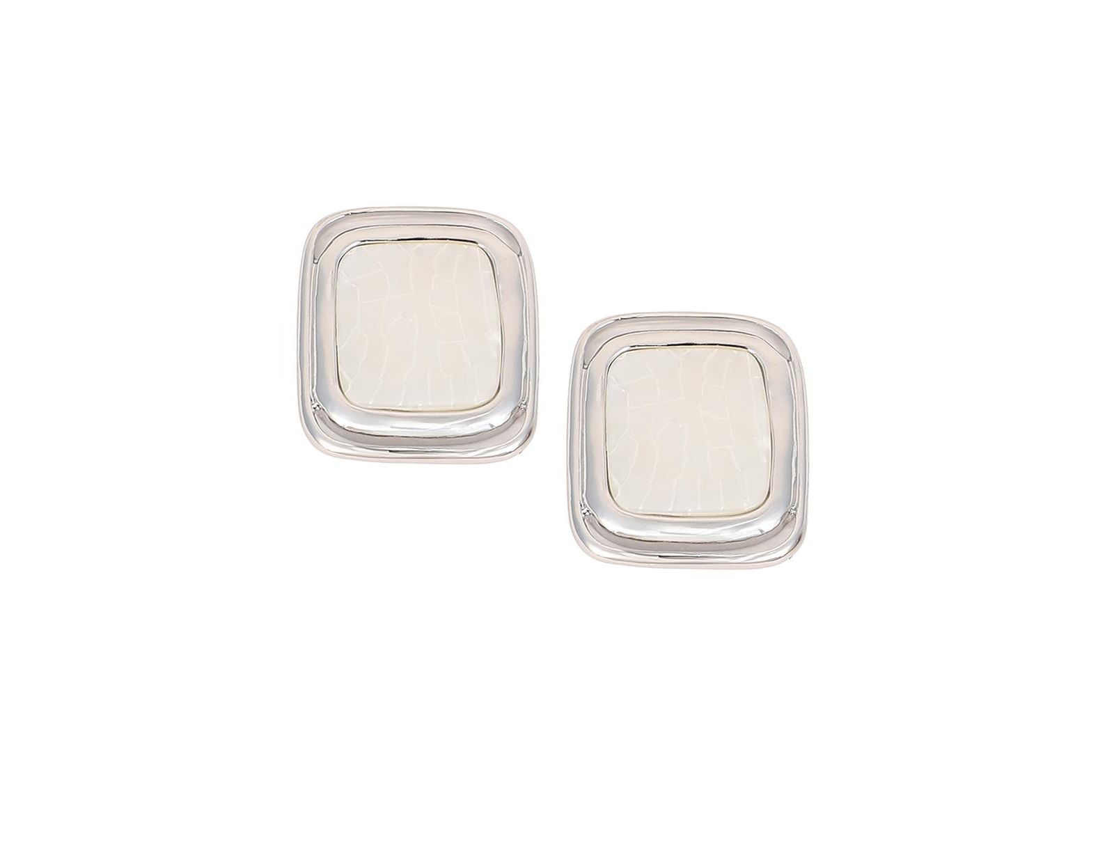 Женские серьги SOHI The Moziac-Quad Statement - Metallic