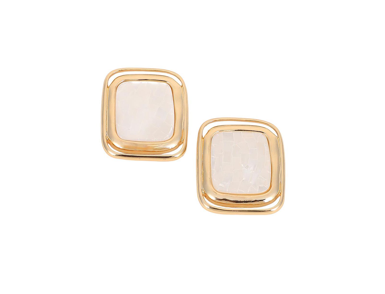 Женские серьги SOHI The Moziac-Quad Statement Earrings - California