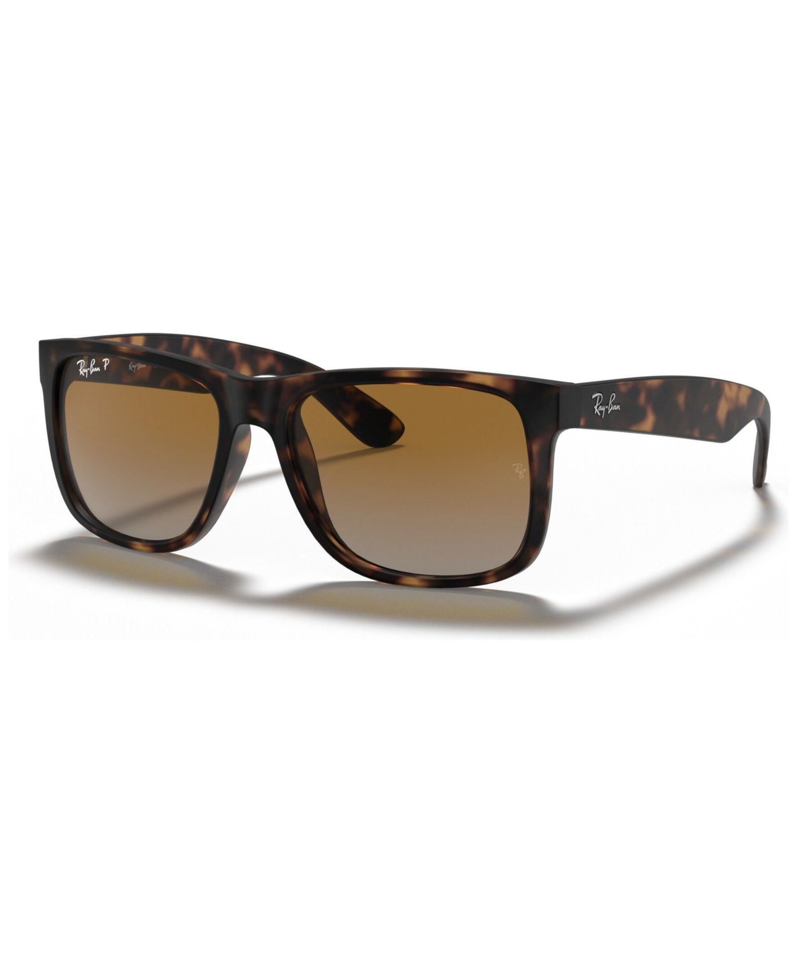 Ray-Ban Men's Polarized Sunglasses, Justin Classic RB4165