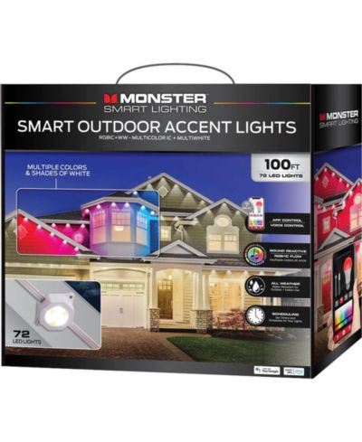 MONSTER CABLE 100 ft RGB IC Уличные умные LED ленты