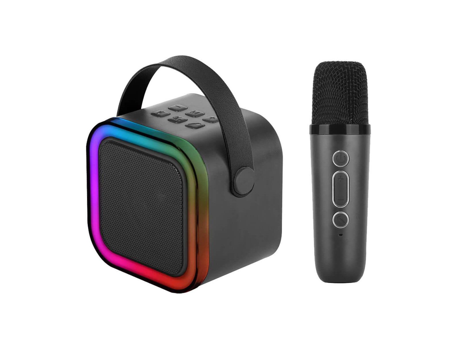 Supersonic Mini Bluetooth RGB Karaoke Speaker