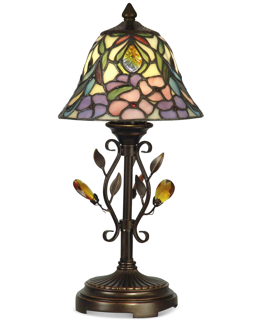 Торшер Dale Tiffany Crystal Peony Accent Table Lamp