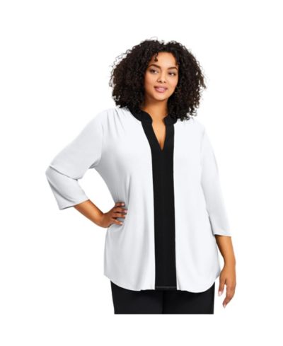 AVENUE Plus Size Audrey Tunic Casual Женский Top