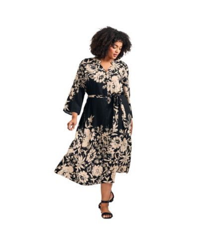 Avenue Women's Plus Size Maddy Shirtdress