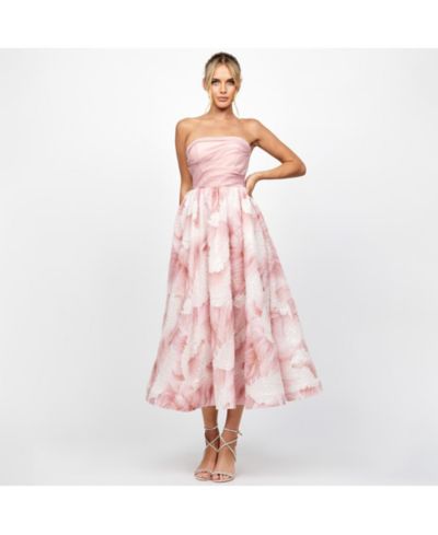 BARIANO Women's Briee Strapless Midi