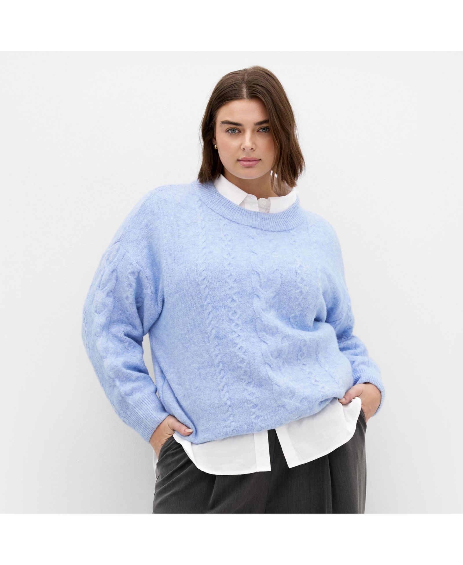 Джемпер CITY CHIC Plus Size Claudia Knit