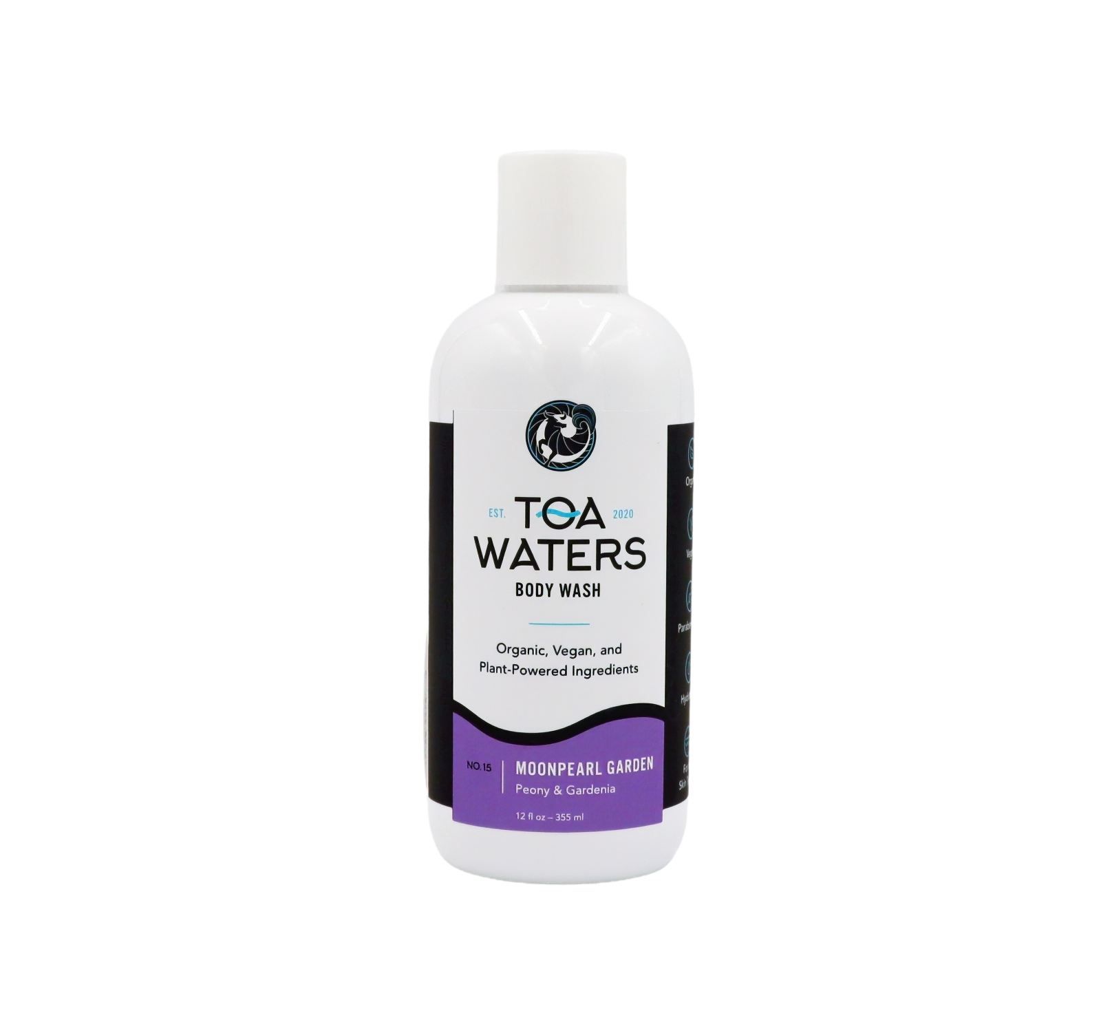 Гель для душа для тела TOA Waters Moonpearl, 12 fl oz