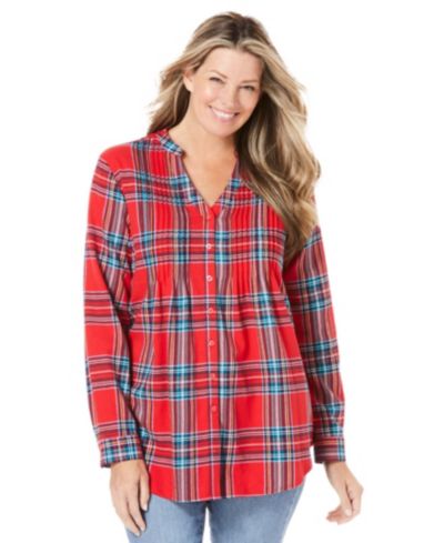 Red fun plaid