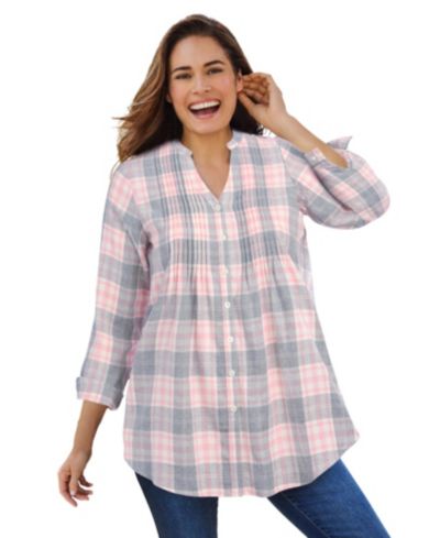 Pink sorbet plaid