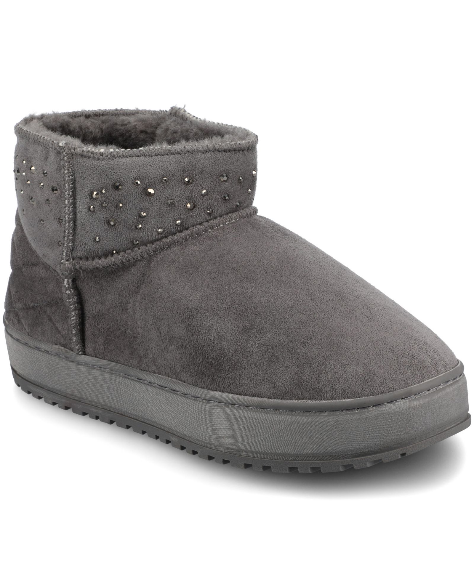 Journee Collection Women's Tarla Embellished Cozy Booties