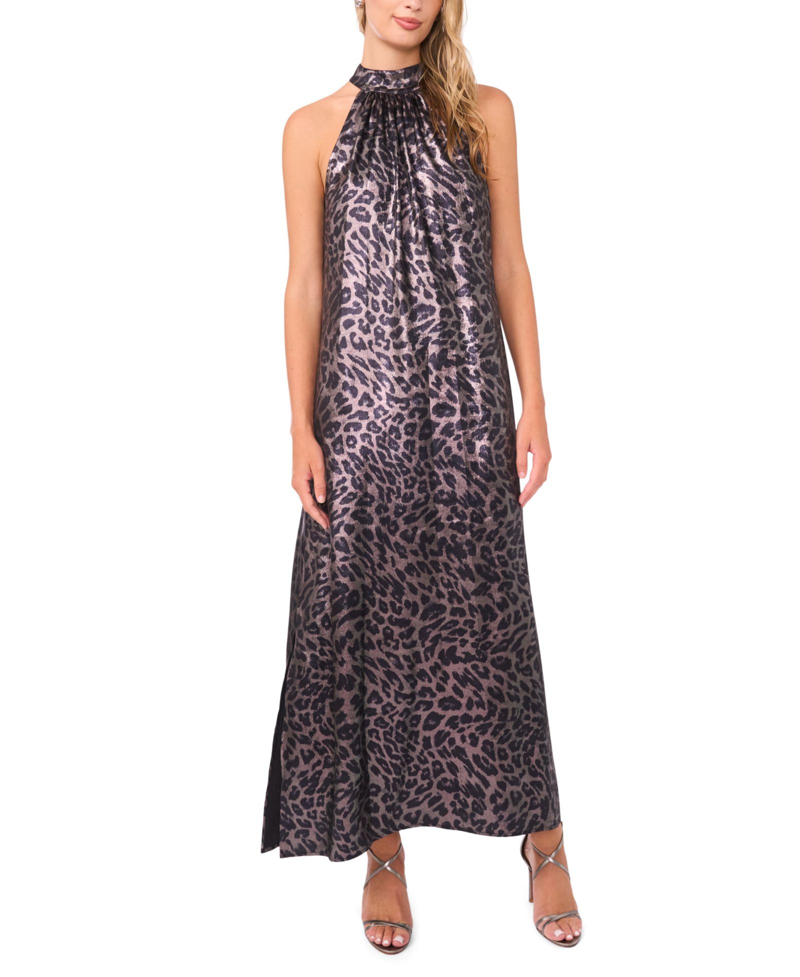 Vince Camuto Женское платье Maxi с воротником Halter