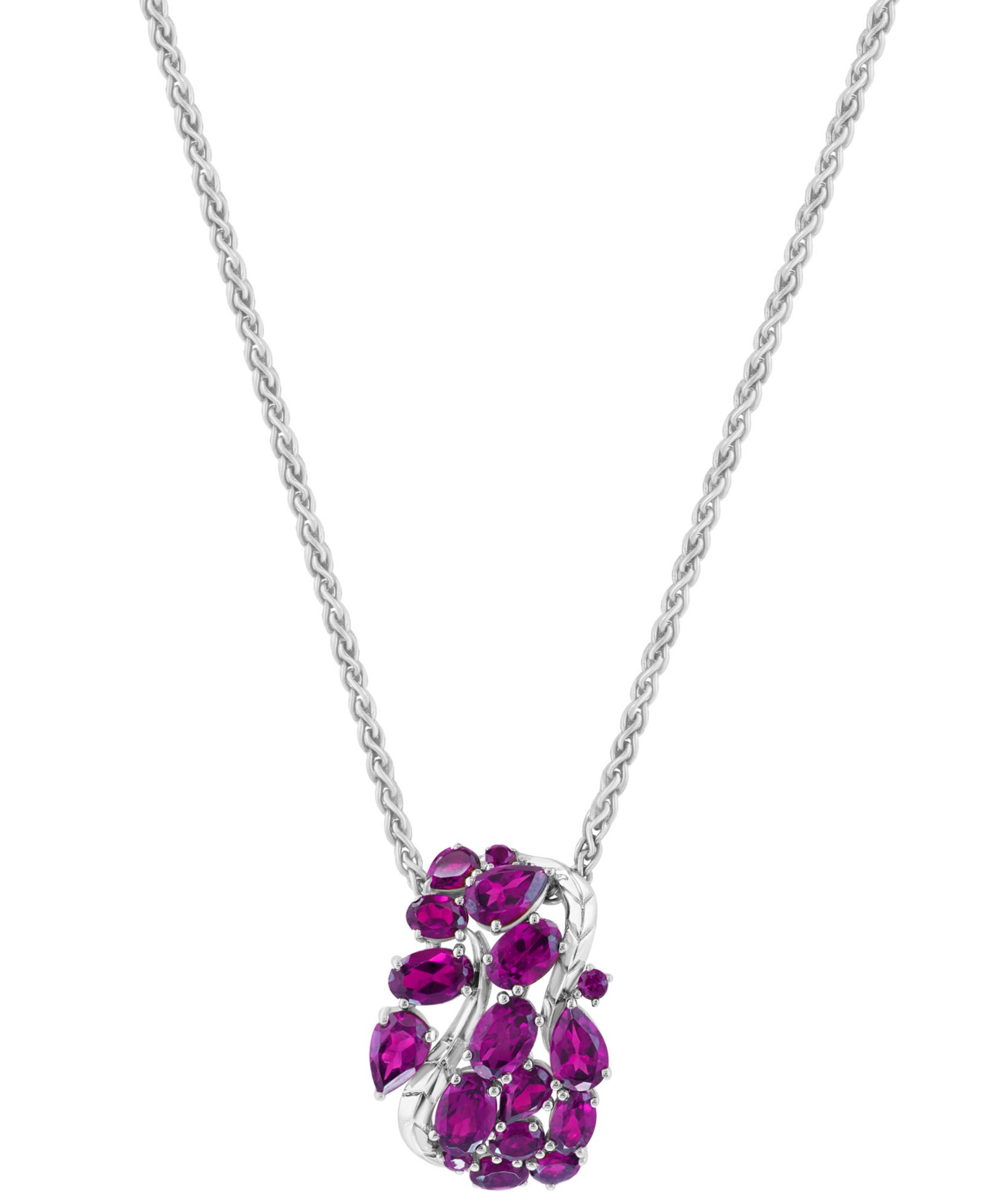 EFFY Collection ожерелье с кулоном Amethyst в стерлинговом серебре