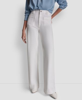 DKNY Jeans женские расклешенные джинсы с высокой посадкой