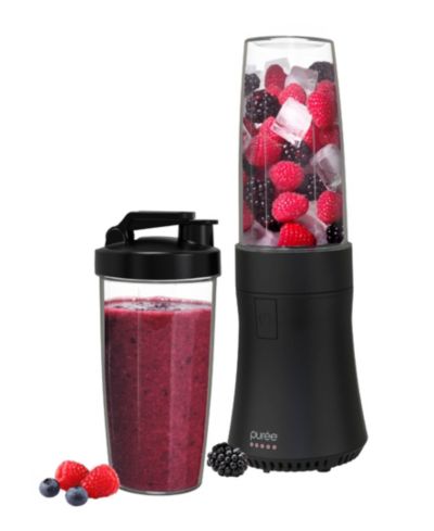 Tzumi Puree 18 oz. Mini Blender с функцией однократного нажатия