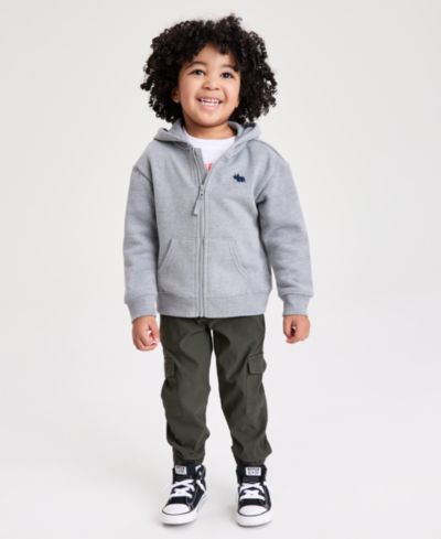 Детский флисовый худи Epic Threads Boys' Toddler 12M-5T Zip-Up