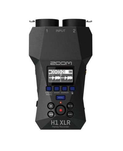 Zoom H1 XLR 32-Bit Float USB-C Handy Recorder