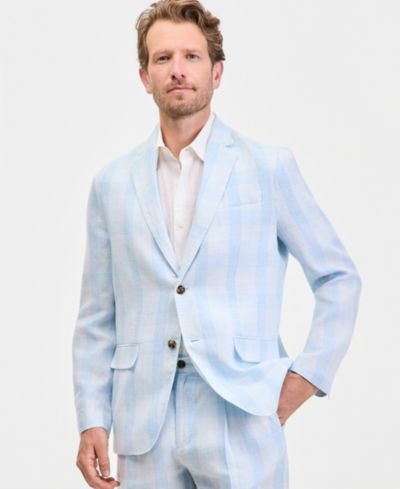 Мужской блейзер Club Room Plaid Linen