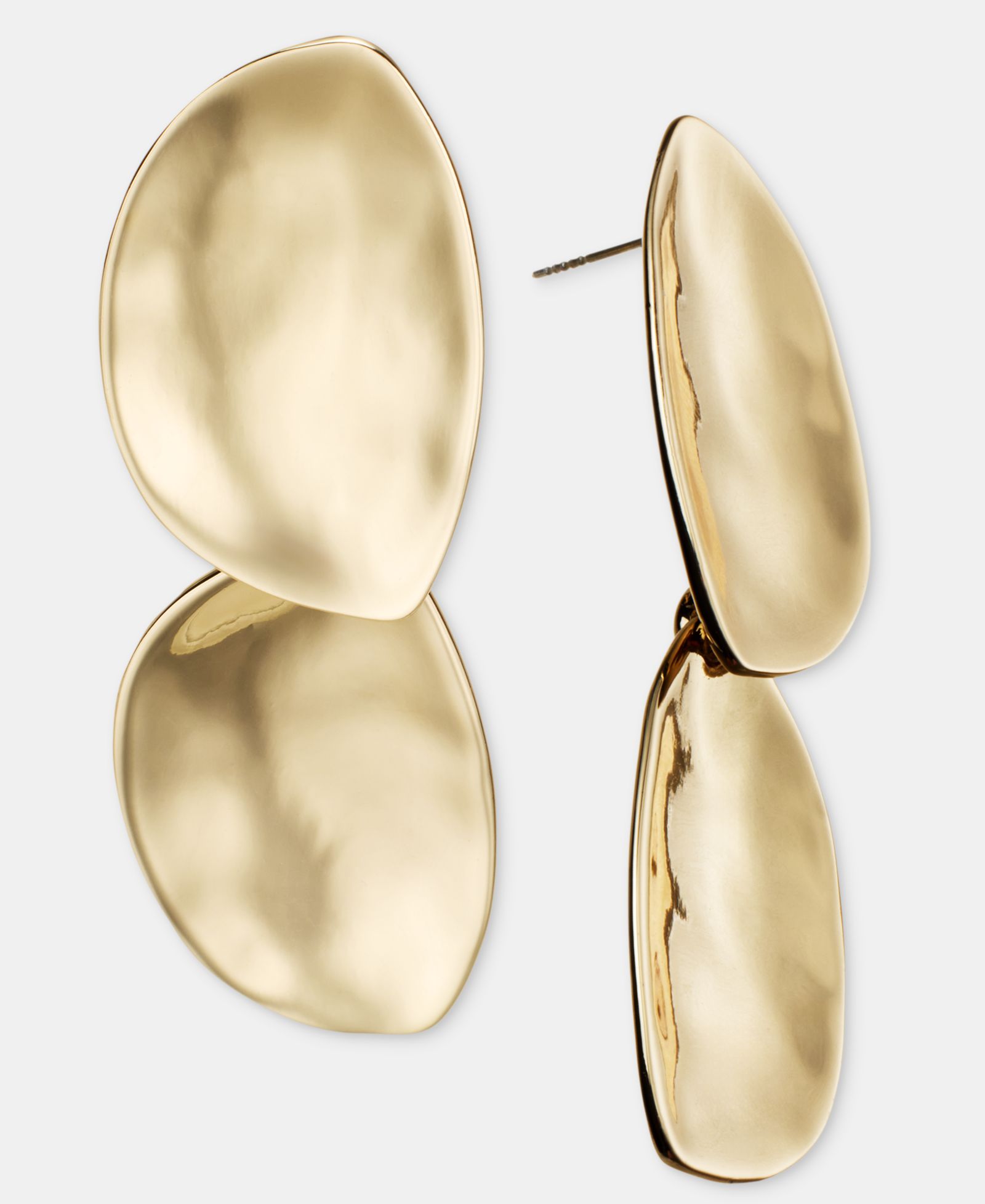 Серьги I.N.C. International Concepts Sculptural Oval Statement