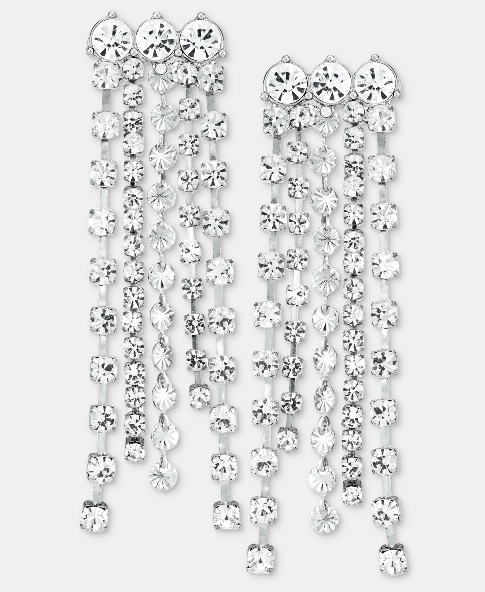 I.N.C. International Concepts серьги Crystal Shower Chandelier