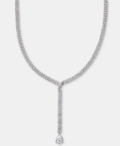 Ожерелье I.N.C. International Concepts Crystal Lariat, 16-1/2" + 3" extender