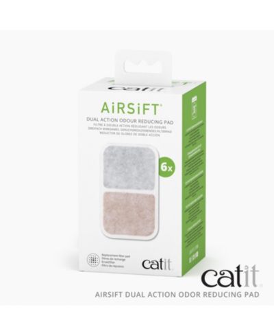 Фильтр для очистителя воздуха Catit AiRSiFT Dual Action, 6 шт