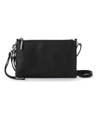 The Sak Vita Leather Zip Top Wristlet