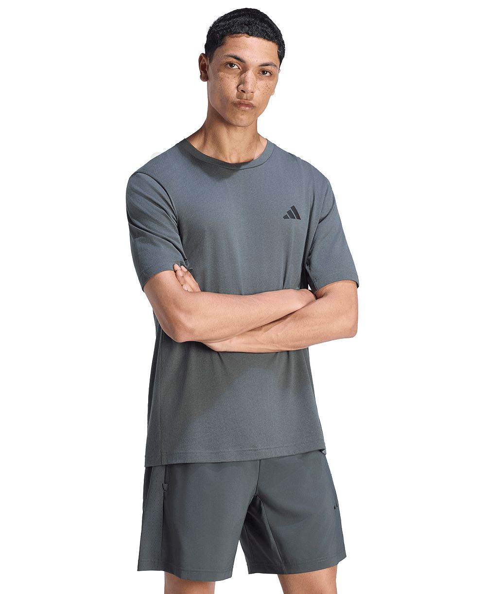 adidas мужская футболка Essentials Feel Ready с круглым вырезом