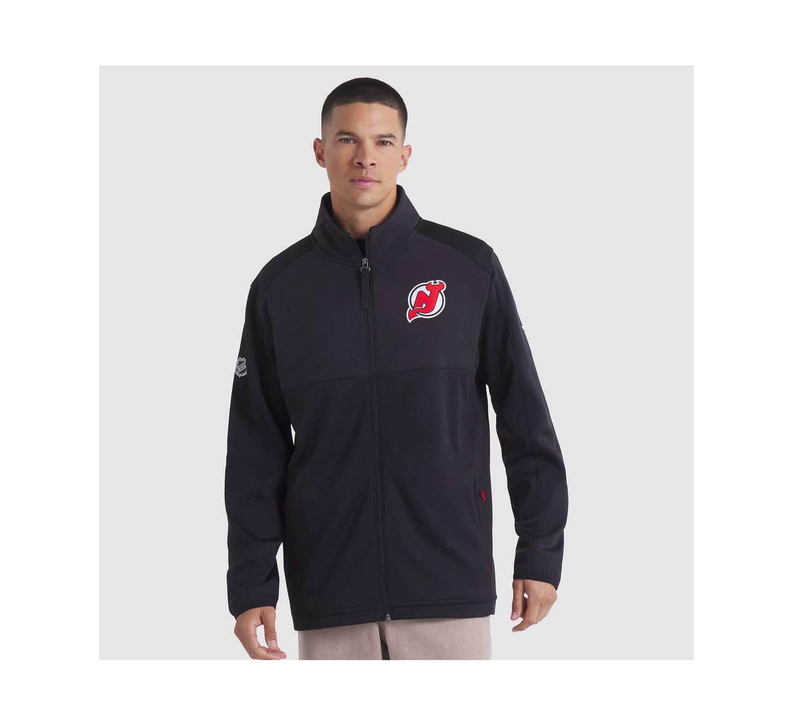 Fanatics Men's Black New Jersey Devils Authentic Pro Rink Full-Zip Jacket