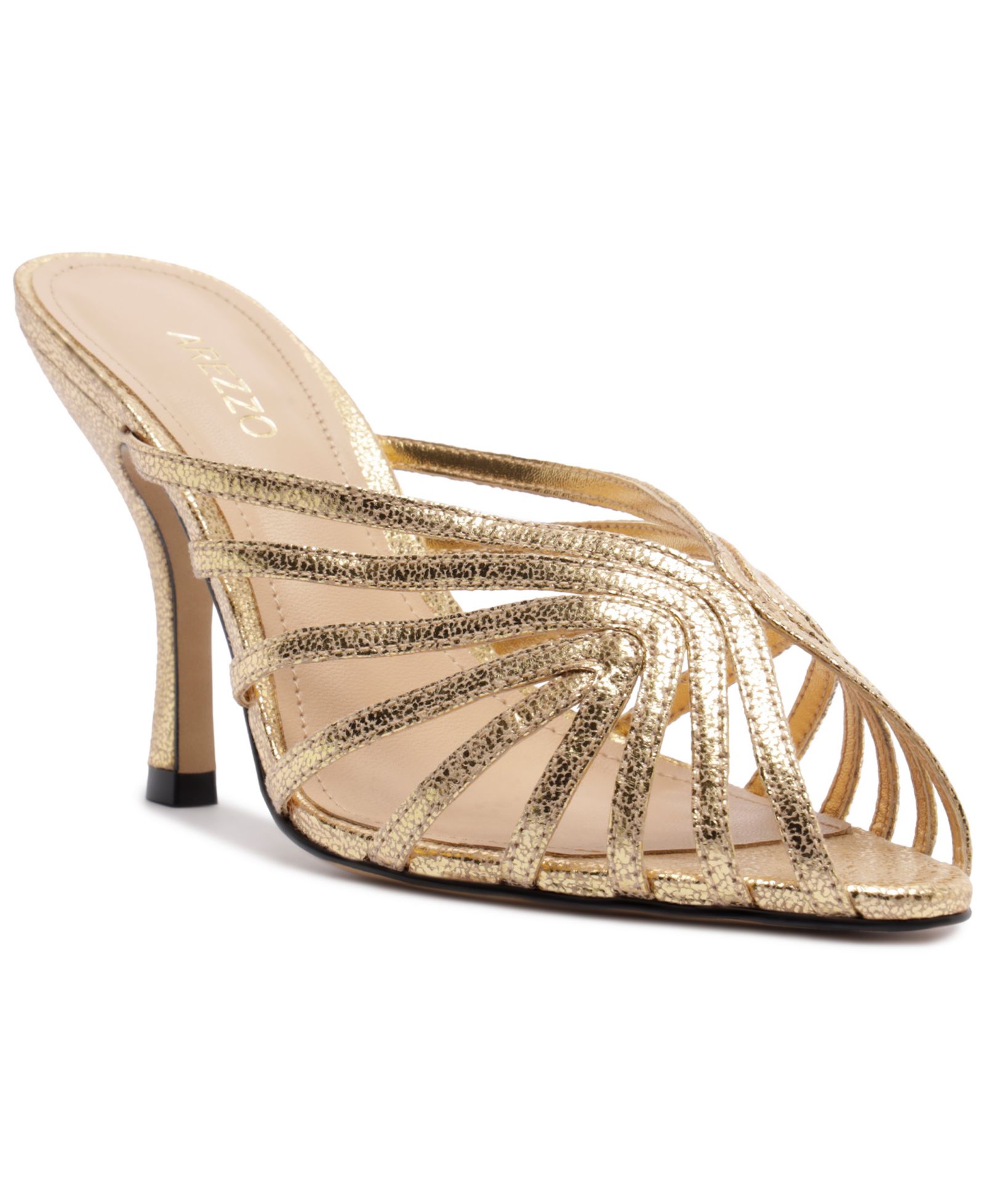 Arezzo Women's Lucia High Stiletto Mule Sandals