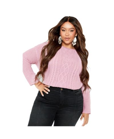 AVENUE Women's Plus Size Phoenix Sweater